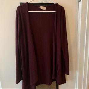 Maroon cardigan Stitch Fix